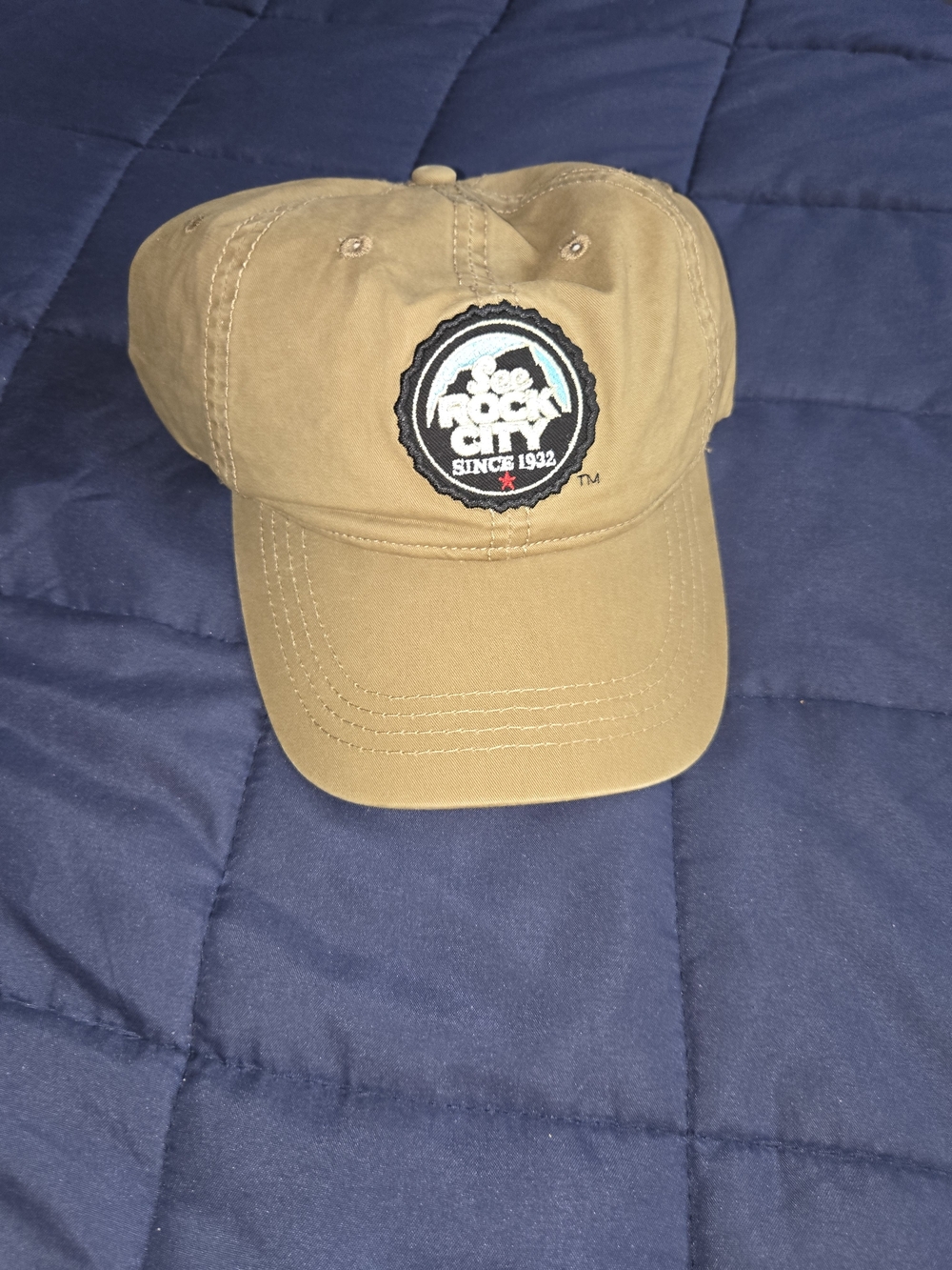 Rock City Since 1922 Tan Baseball Cap